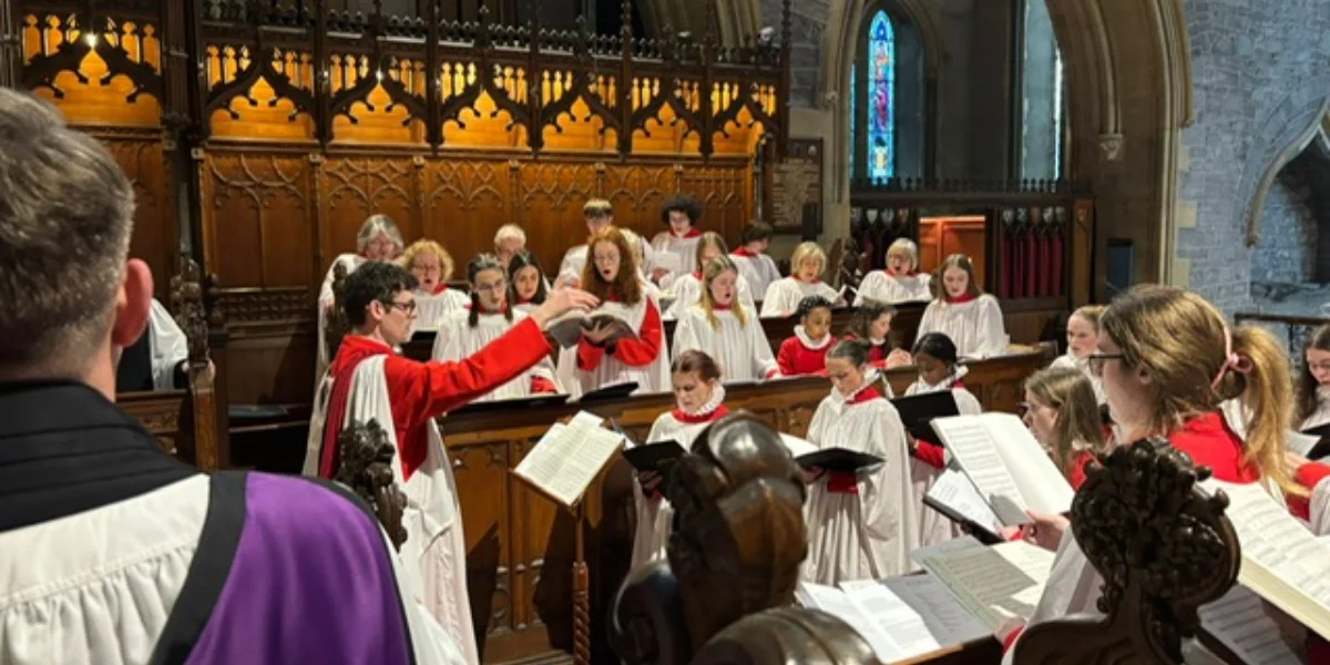 Image representing visiting choirs at St. Canice’s Cathedral.