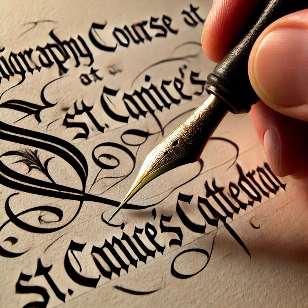 Calligraphy Course at St Canice’ Cathedral