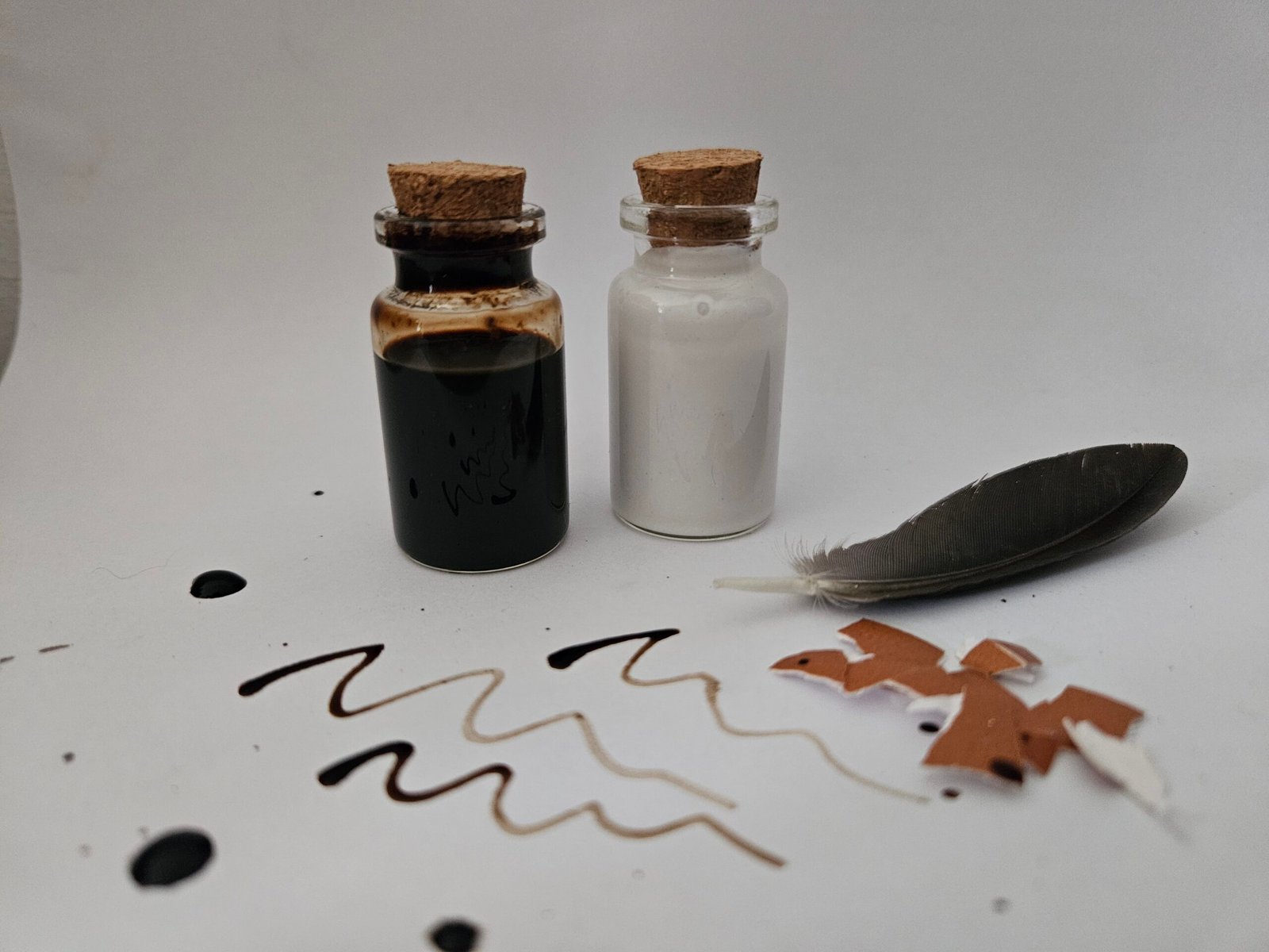 Pigment Experiments & Paper Creations – the Red Book of Ossory Zine