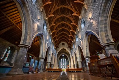 Inside St Canice's Cathedral