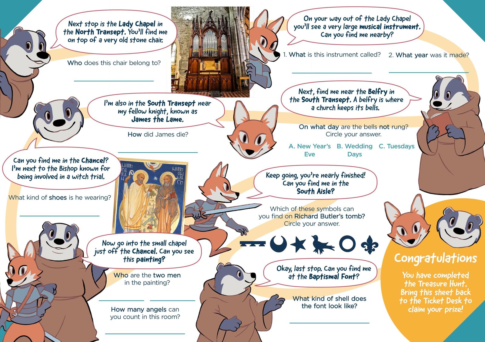 St Canice's Cathedral Treasure Hunt