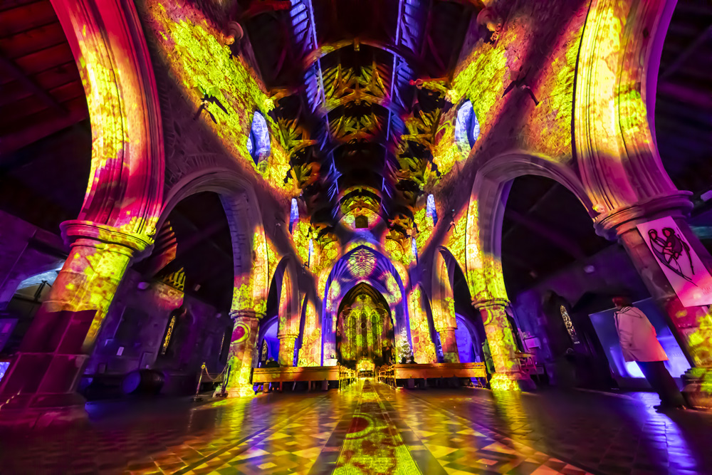 Luxmuralise at St Canices Cathedral